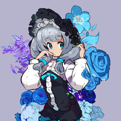This is a pixiv picture whose title is ブルーハーブ.