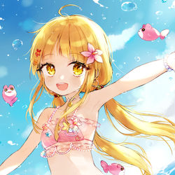 This is a pixiv picture whose title is こころ!.