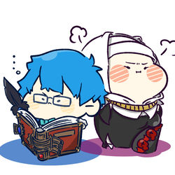This is a pixiv picture whose title is もちりアンデルセンとキアラさん.