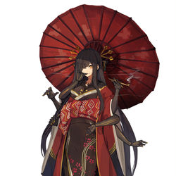 This is a pixiv picture whose title is 女郎蜘蛛.