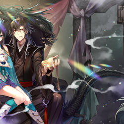 This is a pixiv picture whose title is [仕事絵] ラノベ《至尊黑醫》（３）.
