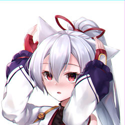 This is a pixiv picture whose title is にゃんふぇるの.