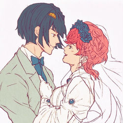 This is a pixiv picture whose title is 思い描いた貴方との夢.