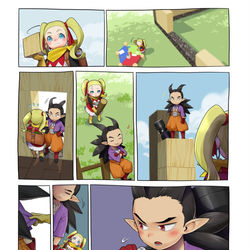 This is a pixiv picture whose title is それでもそばにいて.