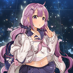 This is a pixiv picture whose title is ユニコーンちゃん.