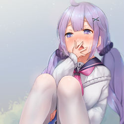 This is a pixiv picture whose title is 「ユニコーン…実はそんなにいい子じゃないよ…？」.