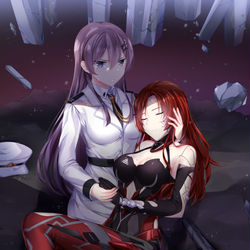 This is a pixiv picture whose title is himiko.