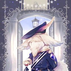 This is a pixiv picture whose title is 【PFLS】雷光斬りのメルルケット.