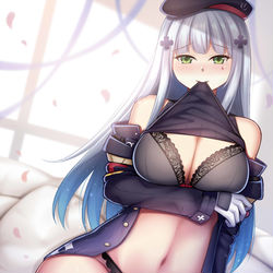 This is a pixiv picture whose title is HK416.