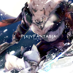 This is a pixiv picture whose title is 【PFLS】防衛の騎士【ブルーランドの戦い】.