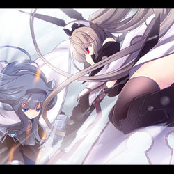 This is a pixiv picture whose title is 【PFLS】吹雪の先に見える盾【ブルーランドの戦い】.