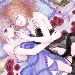 This is a pixiv picture whose title is Sweet sweet time.