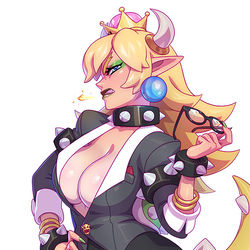 This is a pixiv picture whose title is President Business Bowsette.