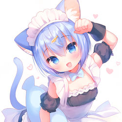 This is a pixiv picture whose title is にゃんにゃん.