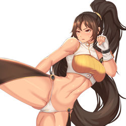 This is a pixiv picture whose title is dnf fighter.