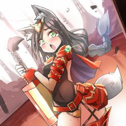 This is a pixiv picture whose title is 【PFLS】見習いのルベライト【ファイアランド】.