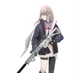 This is a pixiv picture whose title is AR15.