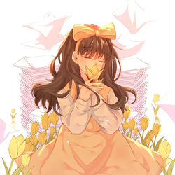 This is a pixiv picture whose title is 還願.