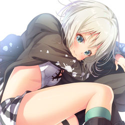 This is a pixiv picture whose title is 青葉モカ.