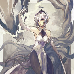 This is a pixiv picture whose title is 【PFLS】とこしえの樹戒.
