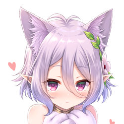 This is a pixiv picture whose title is コッコロは甘えたそうにこちらを見ている.
