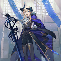 This is a pixiv picture whose title is 迷い角のダリヤ.