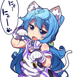 This is a pixiv picture whose title is ハッカドールにゃん号！.