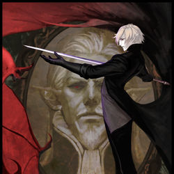This is a pixiv picture whose title is 【PFLS】魔王の肖像【ホースヒルの戦い】.