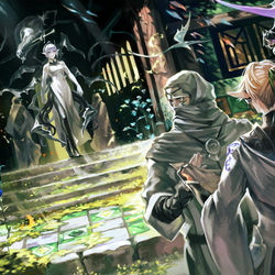 This is a pixiv picture whose title is 【PFLS】深緑の主.