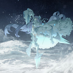 This is a pixiv picture whose title is meltout.