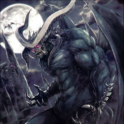This is a pixiv picture whose title is デーモン.
