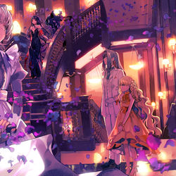 This is a pixiv picture whose title is Velvety Violet.