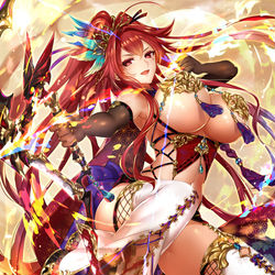 This is a pixiv picture whose title is 【戦国武将姫muramasa】馬場信春.