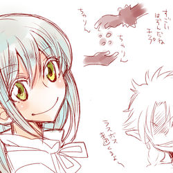 This is a pixiv picture whose title is 《転スラ》今日の落書き　21話見たよ.
