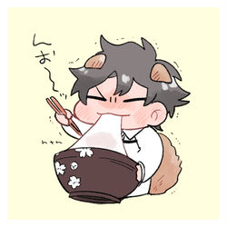 This is a pixiv picture whose title is fgoログ⑦※ぐだ男（犬）注意.