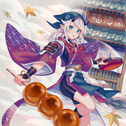 This is a pixiv picture whose title is おっきな団子刀.