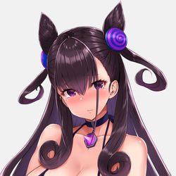 This is a pixiv picture whose title is 水着な紫式部さん.
