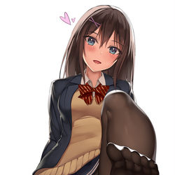 This is a pixiv picture whose title is ちょっぴりSモードな彼女.