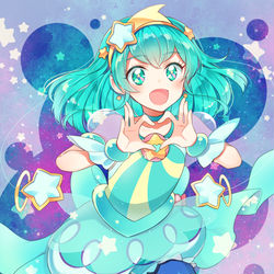 This is a pixiv picture whose title is キュアミルキー.