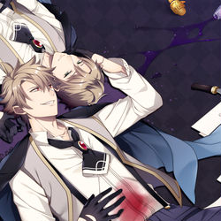 This is a pixiv picture whose title is 密やかなる罪の遊戯.