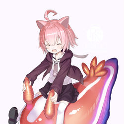 This is a pixiv picture whose title is りん＆うみうし.