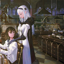 This is a pixiv picture whose title is 【PFLS】戦火のさなかに【ブルーランドの戦い】.