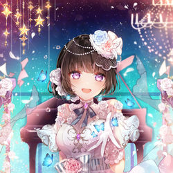 This is a pixiv picture whose title is 🦋白金燐子 / 喜びを奏でる音🦋.