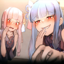 This is a pixiv picture whose title is 「あらら、まさかねぇ・・・」.