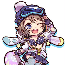 This is a pixiv picture whose title is スノボ曜ちゃん.