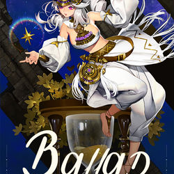 This is a pixiv picture whose title is 【PFLS音楽】Ballad (Nocturnes).