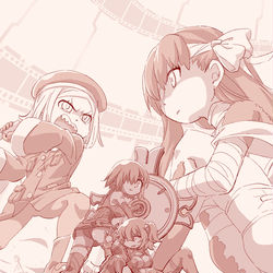 This is a pixiv picture whose title is キングプロテア（30ｍ）VSポールバニヤン（8ｍ）.