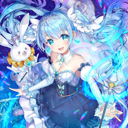 This is a pixiv picture whose title is Magic of snow.