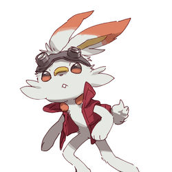 This is a pixiv picture whose title is ヒバニー？.