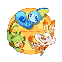 This is a pixiv picture whose title is ポケモン ソード・シールド.